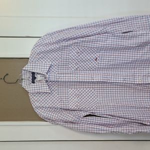 Roper mens western pearl snap button down-sz M